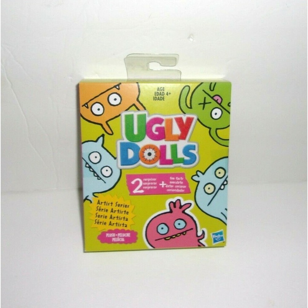 Hasbro UglyDolls Artist Series Plush 2 Surprises Blind Box E6762 NEW